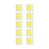 10-Pack Round COB 3W High-Power LED Chip Bulb Lights, Warm White/Natural White/White 6500K view 2