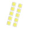 10-Pack Round COB 3W High-Power LED Chip Bulb Lights, Warm White/Natural White/White 6500K view 3