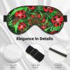 Red Ladybug Double-Sided Soft Blackout Sleep Mask view 4