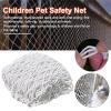 Child Safety Net for Stairs and Balconies, Heavy-Duty Nylon Cat Net, 6 mm x 6 cm Mesh view 3