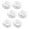 Umbilical Cord Bands for Newborns, 6-Piece Cotton Set, White view 1