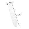 Umbilical Cord Bands for Newborns, 6-Piece Cotton Set, White view 2