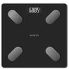 NUTRI FIT Smart Digital Bathroom Scale with Bluetooth, 26 x 26 cm, Black view 1