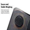 NUTRI FIT Smart Digital Bathroom Scale with Bluetooth, 26 x 26 cm, Black view 3