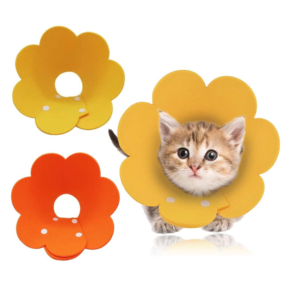 SIRLOMU 2 PCS Protective Collar for Cats
