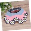 BUGUUYO 3-Piece Pet Drool Bibs for Dogs and Cats, Soft Decorative Feeding Bibs for Summer and Everyday Use view 2