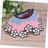 BUGUUYO 3-Piece Pet Drool Bibs for Dogs and Cats, Soft Decorative Feeding Bibs for Summer and Everyday Use view 4