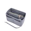 LYHYDMA Handbag Insert Makeup Organizer, Gray XL view 2