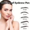 Brow-Fection Angled Brush & Dip Liquid Eyebrow Brush, Auburn view 4