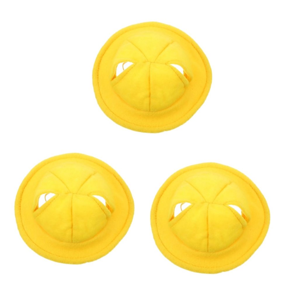 BUGUUYO 3-Piece Felt Hats for Guinea Pigs and Hamsters
