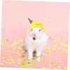 BUGUUYO 3-Piece Felt Hats for Guinea Pigs and Hamsters view 4