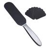 Healvian Stainless Steel Callus Rasp with Ergonomic Handle, 10 Replacement Sanding Sheets view 1