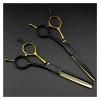 ZXPGHUJSHB 5.5-Inch Hair Cutting and Thinning Scissors Set view 1