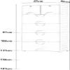 Colorful Plastic Wardrobe Organizer for Children with 7 Lockable Compartments view 2