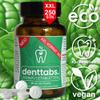 DENTTABS Mint Toothpaste Tablets with Fluoride, XXL Glass, 250 Count view 4