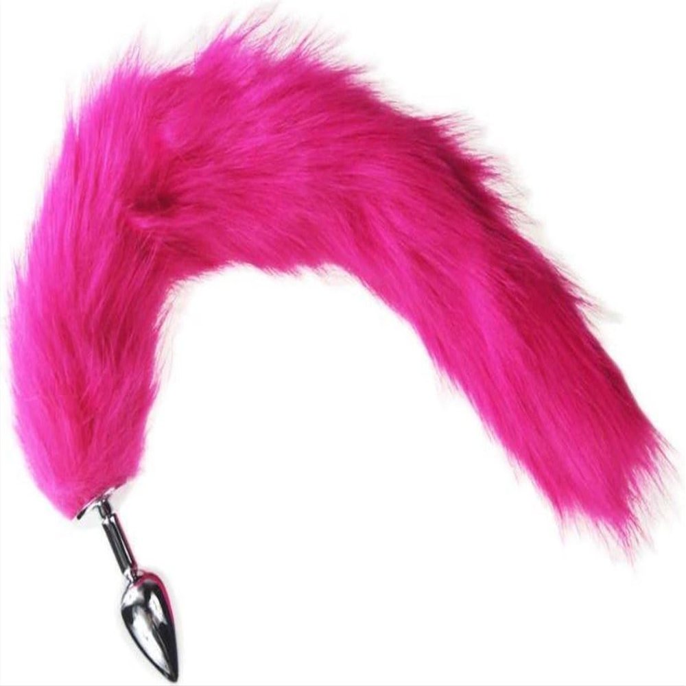 Fluffy Fox Tail Butt Plug
