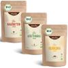 Organic Golden Milk Blend 3-Pack Maxi | 3 x 1,000 g | Stock-Up Pack | Turmeric, Barley Grass & Rosehip Powders | Achterhof view 1