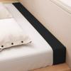 Bed Gap Filler, Headboard Wedge Pillow, 120/140/160/180/200 cm, Black, 120 x 20 x 20 cm view 1