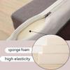 Bed Gap Filler, Headboard Wedge Pillow, 120/140/160/180/200 cm, Black, 120 x 20 x 20 cm view 4