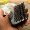Hermosiey Natural Sandalwood Fine-Tooth Comb for Lice, Beards, Static and Styling view 3