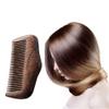 Hermosiey Natural Sandalwood Fine-Tooth Comb for Lice, Beards, Static and Styling view 4