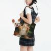 Squirrel-Print Carrier Bag for Small Dogs, Cats and Rabbits view 2
