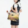 Airplane-Print Pet Carrier for Small Dogs, Cats, and Rabbits view 2