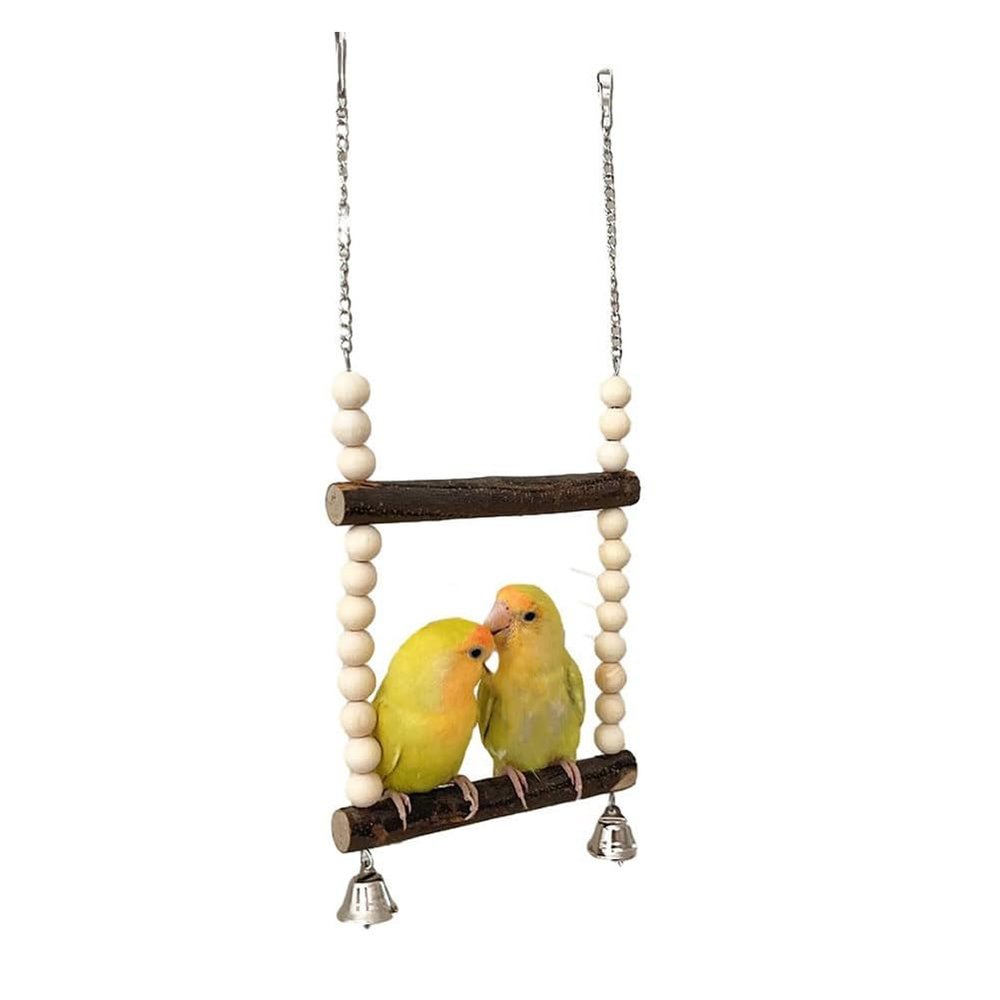 Greethga Bird Swing with Bell Toy