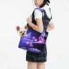 Butterfly Pet Carrier for Small Dogs, Cats & Rabbits, Purple view 2
