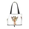 Giraffe-Pattern Pet Carrier for Small Dogs, Cats, and Rabbits view 1