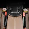 LYHH Leather Car Seat Gap Organizer with USB Port, Brown-LR view 4