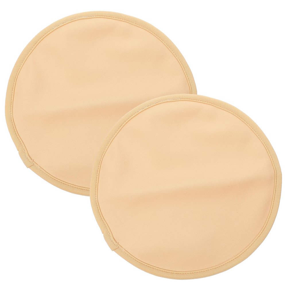 VALICLUD 2-Piece Reusable Castor Oil Breast Pack Set, Khaki