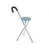 ALDDPWE Canes Cane Folding Stool for Older Adults with Disabilities, Non-Slip Three-Legged Aluminum Alloy Walking Stick view 1