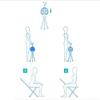 ALDDPWE Canes Cane Folding Stool for Older Adults with Disabilities, Non-Slip Three-Legged Aluminum Alloy Walking Stick view 3