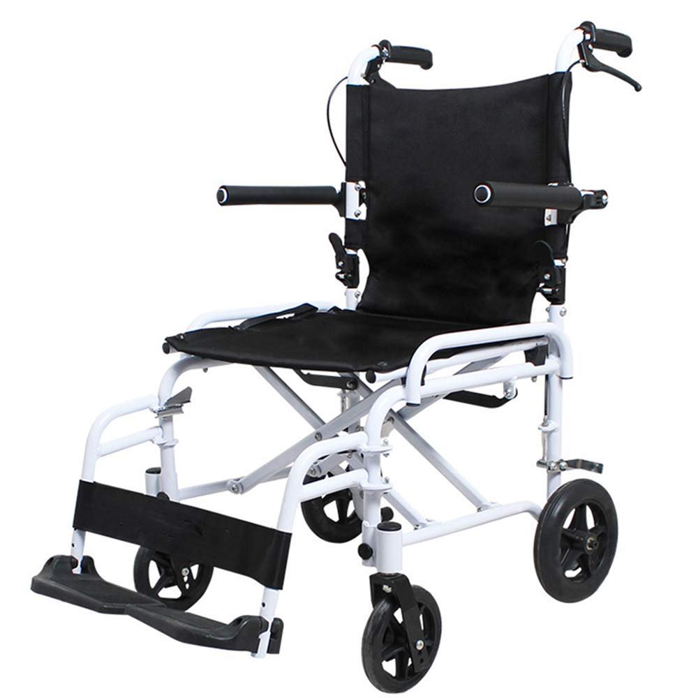 PNAJFUEL Lightweight Folding Self-Propelled Aluminum Wheelchair