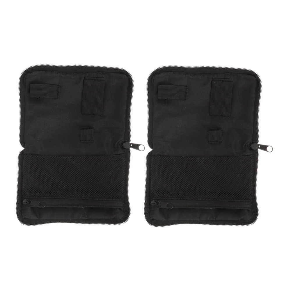 2-Piece Zipper Storage Bags for Blood Pressure Monitor