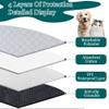 FANSU 2-Pack Reusable Puppy Training Pads, 50 x 70 cm, White view 2