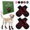 EXPAWLORER Anti-Slip Dog Socks - Red XS view 1