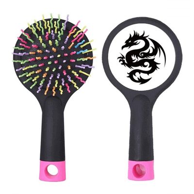 Dragon Animal Art Salon Detangling Hair Brush with Cushion Base