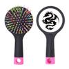 Dragon Animal Art Salon Detangling Hair Brush with Cushion Base view 1