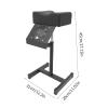MBUYI Adjustable Pedicure Footrest Stool for Salons view 2