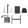 MBUYI Adjustable Pedicure Footrest Stool for Salons view 4