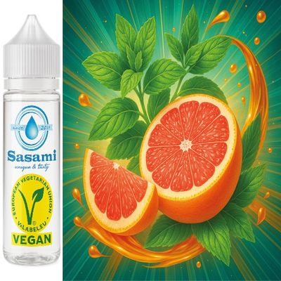 Frosted Ruby - Peppermint-Pink Grapefruit Flavor Concentrate - Vegan - Sasami - 10 ml