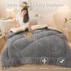 XHCTNN Cozy Thick Fleece Winter Bedding, 135 x 200 cm (A, 150 x 200 cm/3.0 kg) view 2