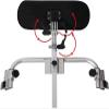Wheelchair Headrest Cushion with Universal Neck Support, 22 mm Clamp view 1