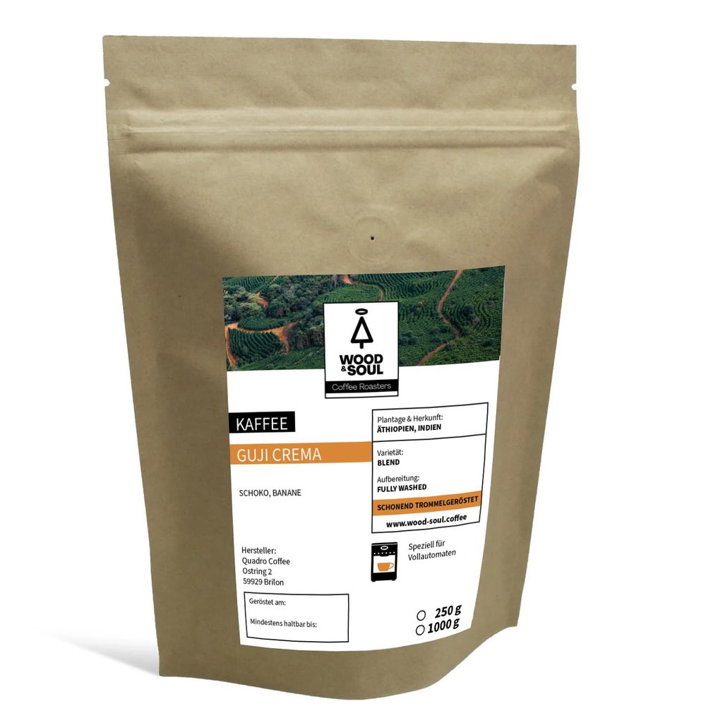 Guji Crema (1000 g, Chocolate, Banana)