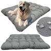 KING DOG Dog Cushion M 80 x 60 cm, Waterproof Gray Mat, 10 cm High view 1