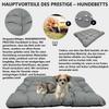 KING DOG Dog Cushion M 80 x 60 cm, Waterproof Gray Mat, 10 cm High view 3