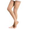 NOVAMED CCL1 Thigh-High Compression Stockings, 18–21 mmHg, Silicone Grip Band view 4