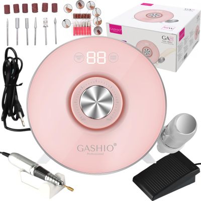GASHIO GA170 Nail Drill | Nail Drill Machine | Nail File | 68 W | 45,000 RPM | Plastic | Professional Nail Care